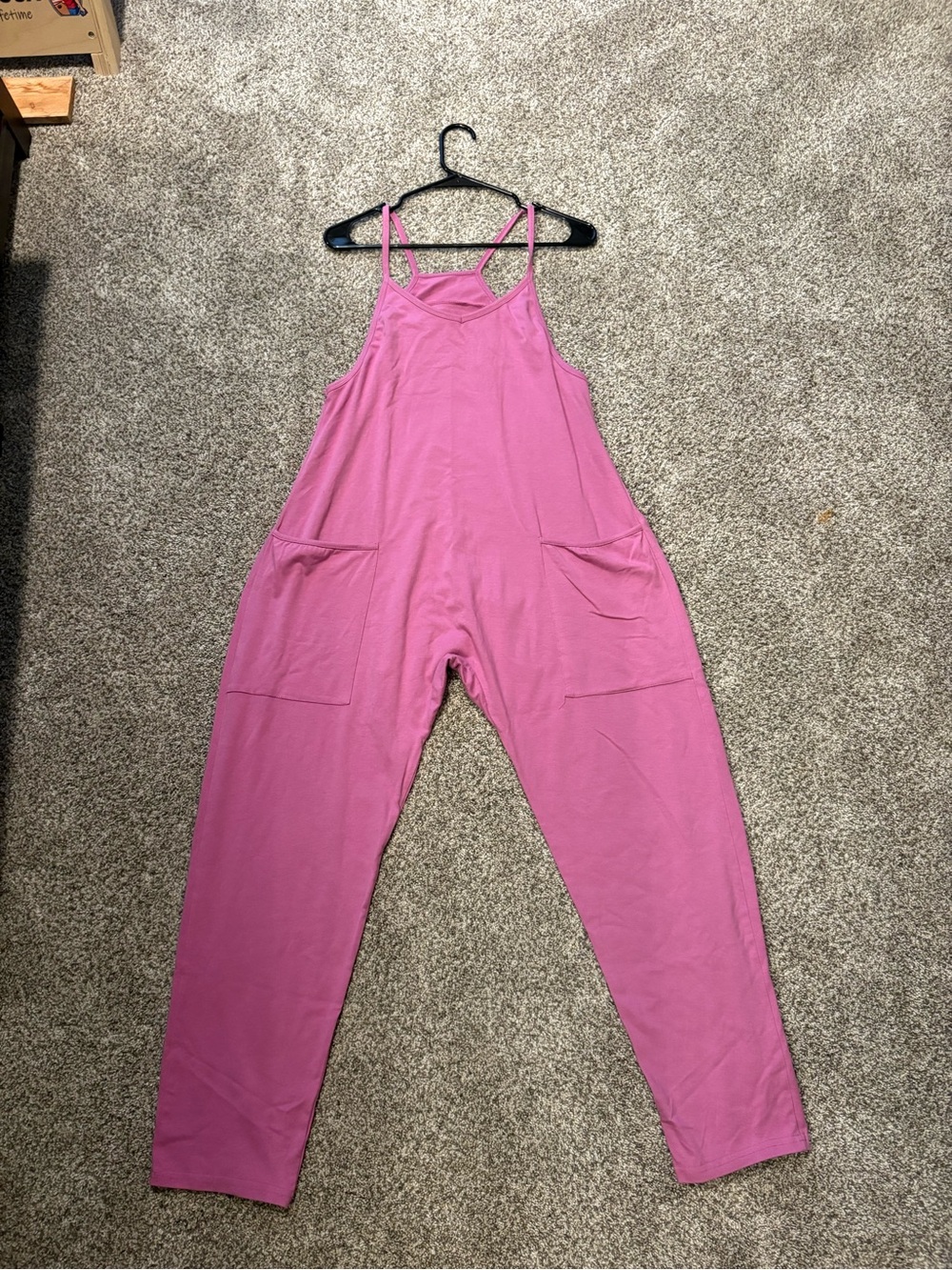 Pink Women's Utility Jumpsuit